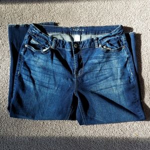 Maurices size 13/14 women's jean capris